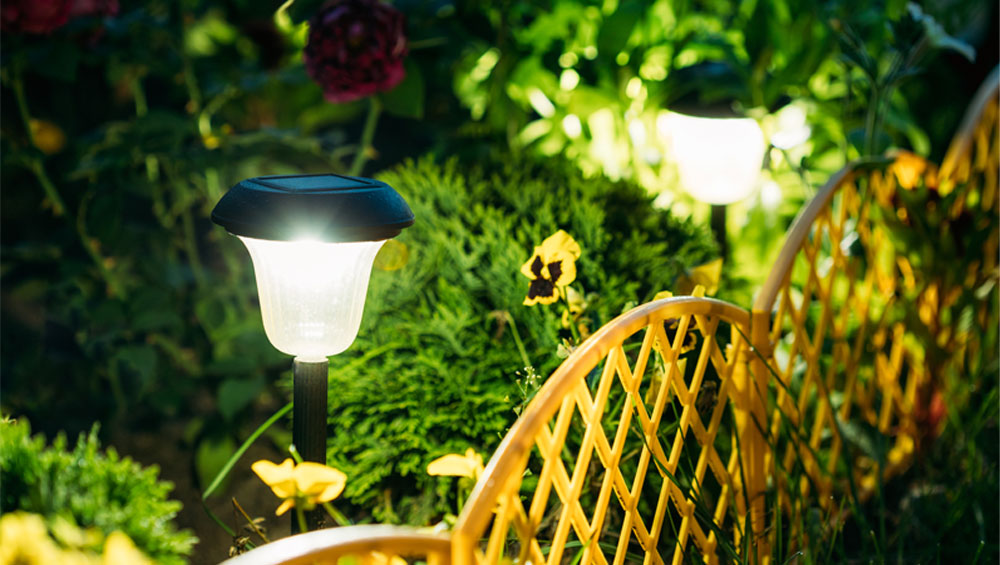 Garden Light at night